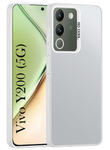 For Vivo Y200 Hard Back Cover Case (Velvet Touch | Professional Glossy Finish | Camera Protection Bump)