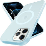 For Apple iPhone 12 Pro Max Back Cover Case (Frosted Matte Feel | MagSafe Compatible Wireless Charging | Polycarbonate Material)