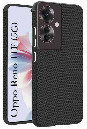 For Oppo Reno11 F 5G | Oppo Reno 11F 5G Back Cover Case (Liquid Silicone | Side Grip | Camera Protection)