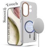 For Vivo X200 FE Back Cover Case (Soft Touch | Camera Bump Protection | MagSafe Compatible | Matte Finish)