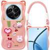 For Realme P1 5G Back Case Cover (3D Embossed Figures | Strap Holder | 360* Soft Cushion with Camera Bump)