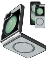 For Samsung Galaxy Z Flip 5 Back Cover Case ( Dual Color Matte Finish | Full Camera Protection | Sleek and Professional)
