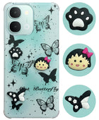 For iQOO Z11x | iQOO Z11xa Back Cover Case (3D Cute Cartoons | Hard Back Side Soft | Matte Premium Finish | HD Printing)