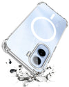 For Vivo T5 Pro 5G Back Cover Shockproof Crystal-Clear (Magsafe Wireless Support | Drop & Camera Protection | Hard Polycarbonate)