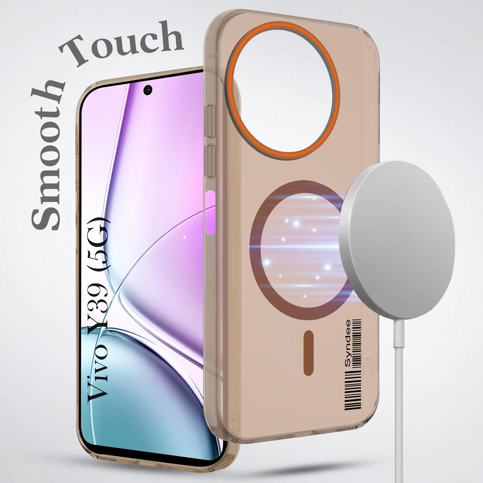 For Vivo Y39 Back Cover Case (Soft Touch | Camera Bump Protection | MagSafe Compatible | Matte Finish)