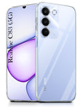 For Realme C83 5G Back Cover Case Silicone (Clear Shockproof Case with Camera Protection | Soft and Flexible | Transparent)