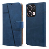 For Oppo Reno13 Pro 5G | Oppo Reno 13 Pro 5G Flip Cover Case ( Stitched Leather with Magnetic Closure)