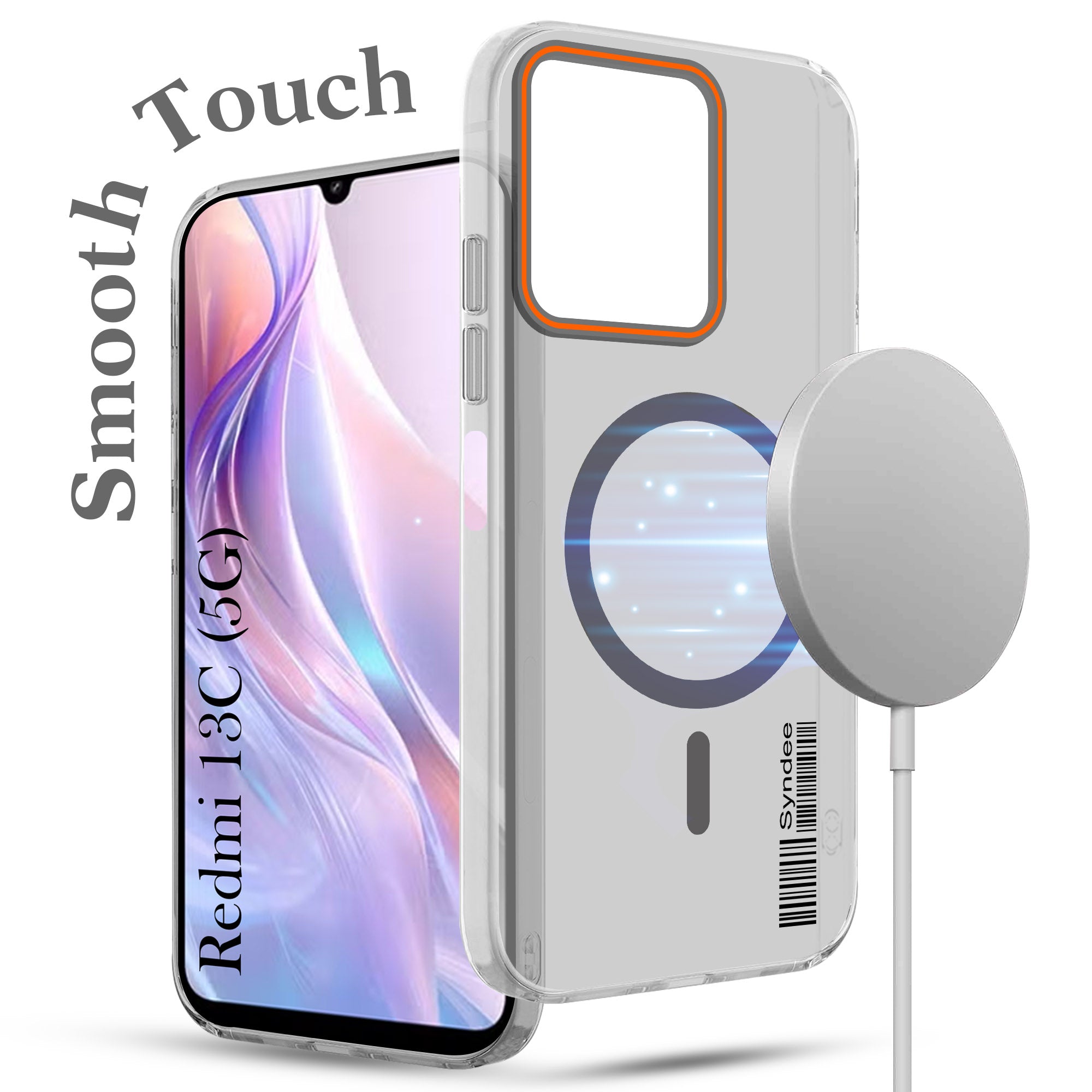 For Xiaomi Redmi 13C 5G Back Cover Case (Soft Touch | Camera Bump Protection | MagSafe Compatible | Matte Finish)