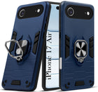 For Apple iPhone 17 Air  Back Cover Case (Shockproof Dual Layer Polycarbonate |Ring Holder Kickstand)