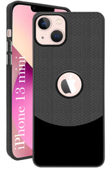 For Apple iPhone 13 Mini Back Cover Case (Elegant PU Leather Finish | Premium Minimalist Professional | Camera Protection Bump)