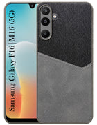 For Samsung Galaxy M16 5G | Samsung Galaxy F16 Back Cover Case (Dual PU Leather Stitch | Professional Minimalist | Soft and Flexible)