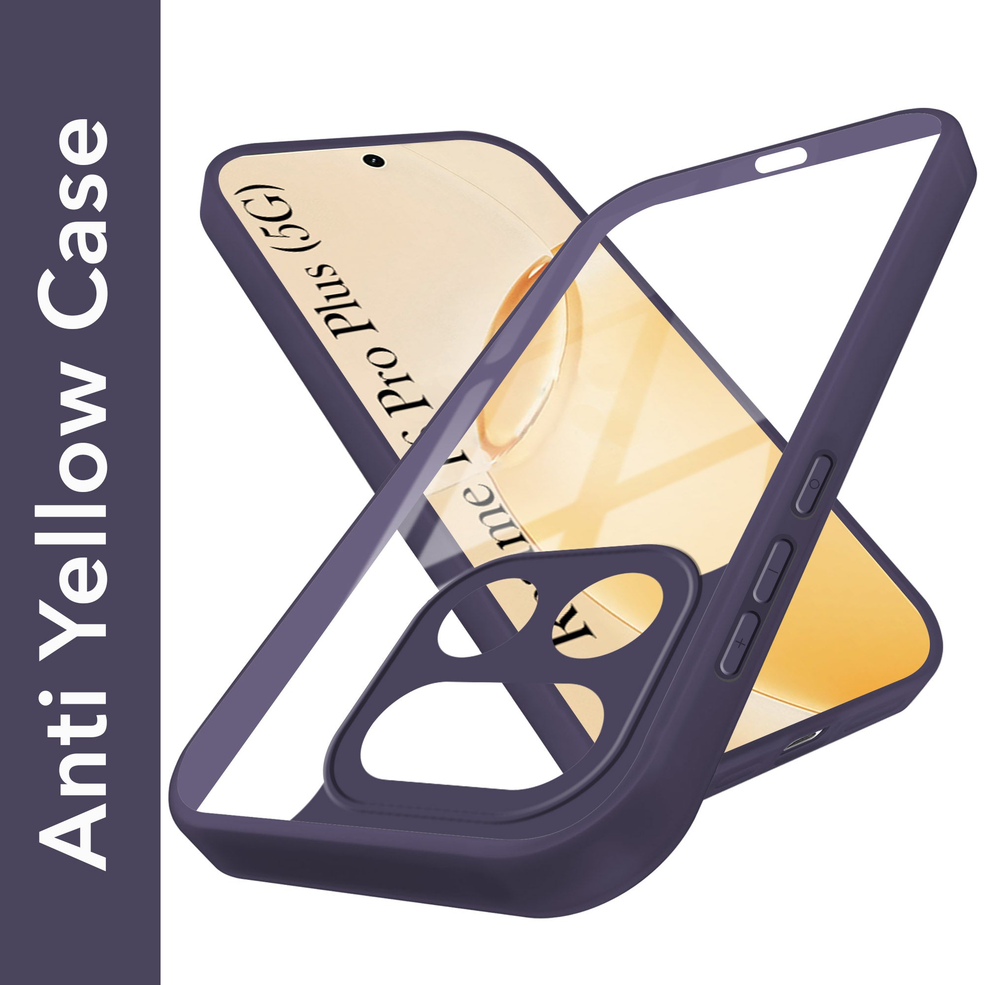For Realme 16 Pro Plus 5G Back Cover Case Ultra-Hybrid (Lifetime Anti Yellow | Anti Scratch | Crystal Clear Shockproof)