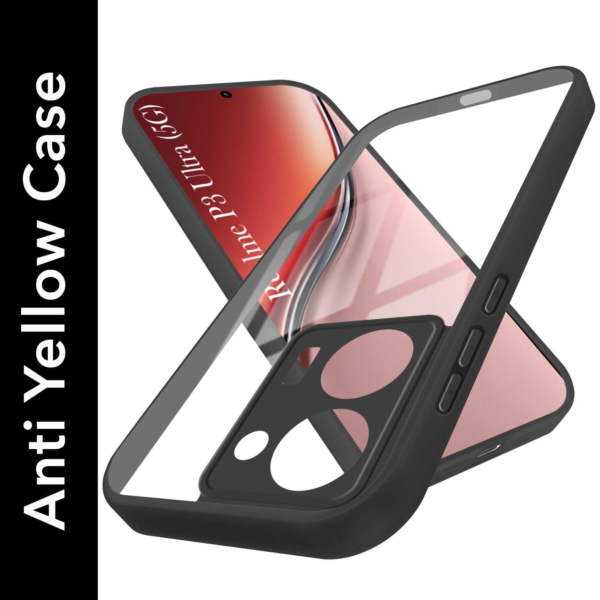 For Realme P3 Ultra Back Cover Case Ultra-Hybrid (Lifetime Anti Yellow | Anti Scratch | Crystal Clear Shockproof)