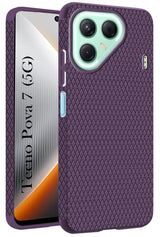 For Tecno Pova 7 5G Back Cover Case (Liquid Silicone | Side Grip | Camera Protection)