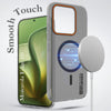 For Motorola Moto Edge 60 Back Cover Case (Soft Touch | Camera Bump Protection | MagSafe Compatible | Matte Finish)