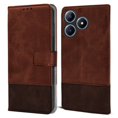 For Realme C63 Flip Cover Case ( Professional Dual Leather Wallet with Magnetic Closure)
