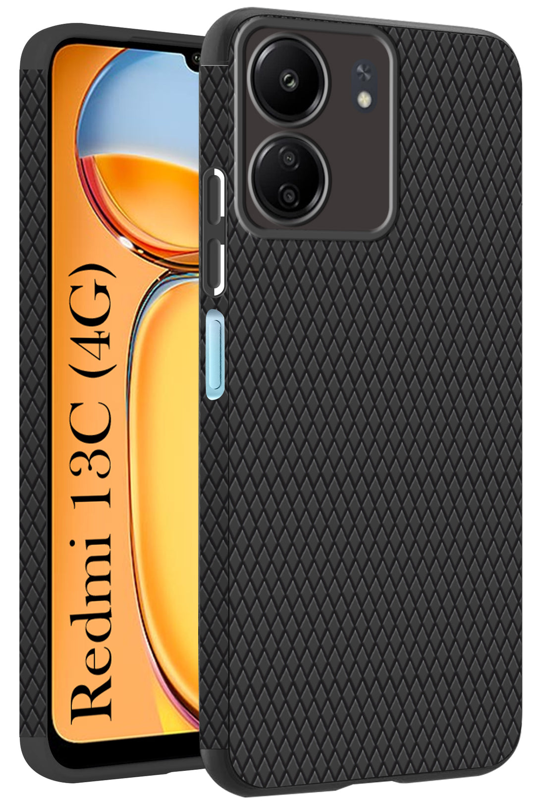 For Xiaomi Redmi 13C 4G Back Cover Case (Liquid Silicone | Side Grip | Camera Protection)
