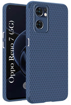 For Oppo Reno7 5G | Reno 7 5G Back Cover Case (Camera Protection | Side Grip Texture | Soft and Flexible)