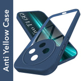 For Vivo T4 Back Cover Case (Lifetime Anti Yellow | Anti Scratch | Crystal Clear Shockproof)