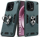 For OnePlus 15 5G Back Cover Case Hybrid Armor (Shockproof Dual Layer Polycarbonate |Ring Holder Kickstand)