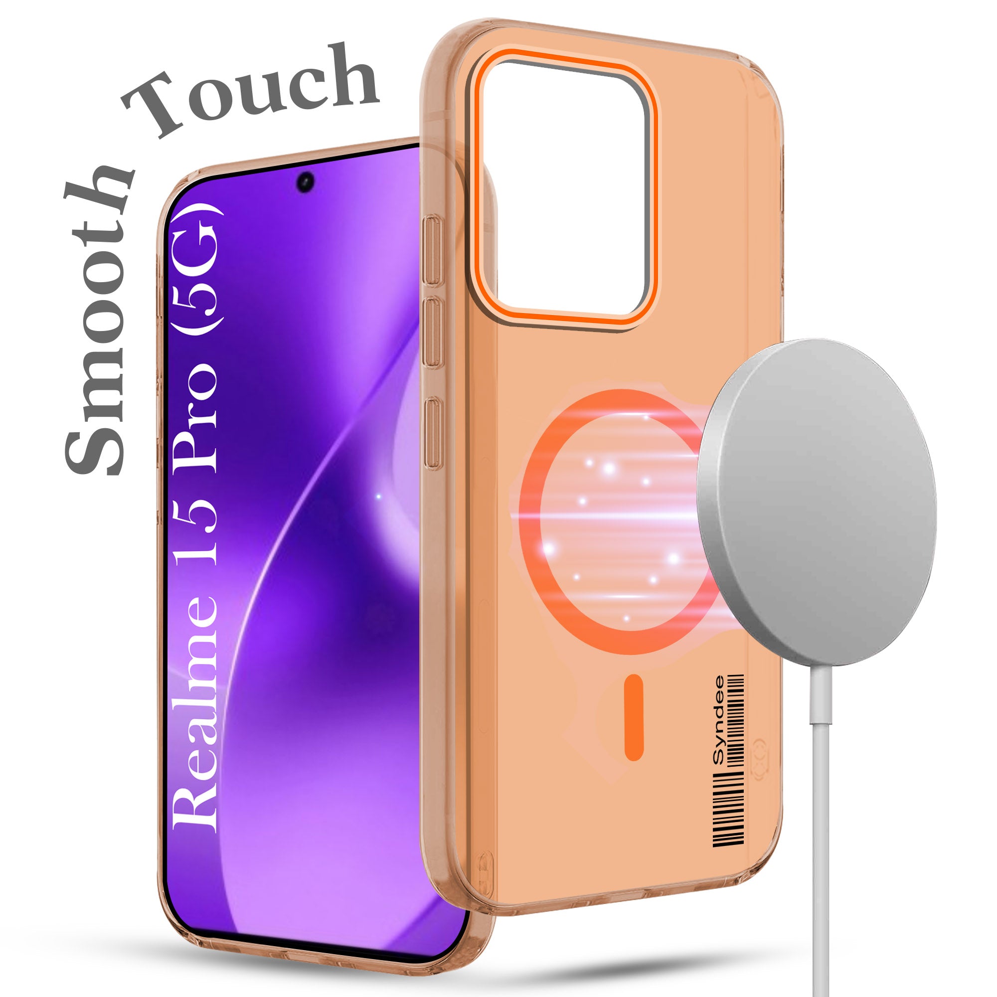 For Realme 15 Pro Back Cover Case (Soft Touch | Camera Bump Protection | MagSafe Compatible | Matte Finish)