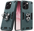 For Oppo Reno15 Pro Mini 5G | Oppo Reno 15 Pro Mini 5G Back Cover Case Hybrid Armor (Shockproof Dual Layer Polycarbonate |Ring Holder Kickstand)