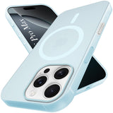For Apple iPhone 16 Pro Max Back Cover Case (Frosted Matte Feel | MagSafe Compatible Wireless Charging | Polycarbonate Material)