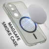 For Vivo iQOO Z10R Back Cover Case Lifetime Anti-Yellow MagSafe Compatible Clear (Sleek Hard Crystal | Shockproof and Camera Protection)