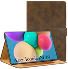 For Acer Iconia Tab iM10 10.36 Inch Flip Cover Folio Cover (PU Leather | Multi-Angle Smart Stand | Card Storage Slots | Silicone Back Pouch)