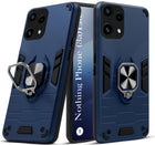 For Nothing Phone 3A Lite Back Cover Case Hybrid Armor (Shockproof Dual Layer Polycarbonate |Ring Holder Kickstand)