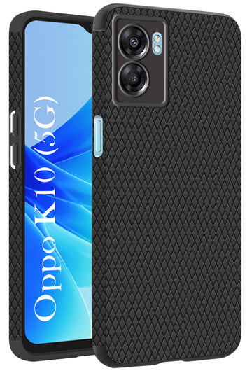 For Oppo K10 5G Back Cover Case  (Liquid Silicone | Side Grip | Camera Protection)