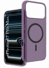 For Apple iPhone 17 Pro Max Back Cover Case (Frosted Matte Feel | MagSafe Compatible Wireless Charging)