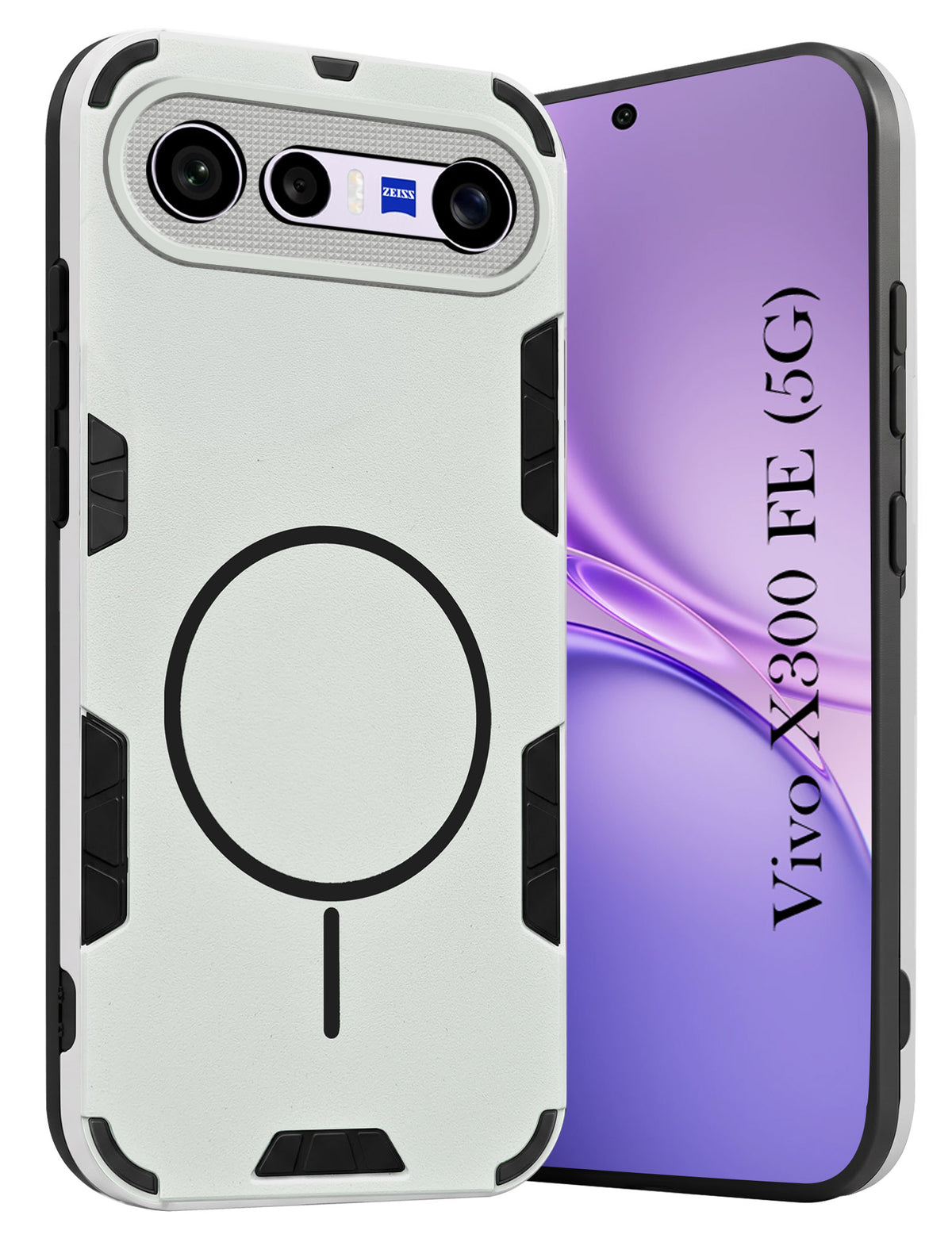For Vivo X300 FE Back Cover Case (Slim Hybrid Armor | Shockproof Camera Protection | Rugged Dual Layer)