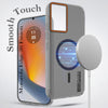 For Motorola Moto Edge 50 Fusion Back Cover Case (Soft Touch | Camera Bump Protection | MagSafe Compatible | Matte Finish)
