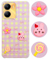 For Vivo Y56 5G Back Cover Case (3D Cute Cartoons | Hard Back Side Soft | Matte Premium Finish | HD Printing)