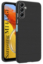 For Samsung Galaxy M14 5G Back Cover Case (Liquid Silicone | Side Grip | Camera Protection)