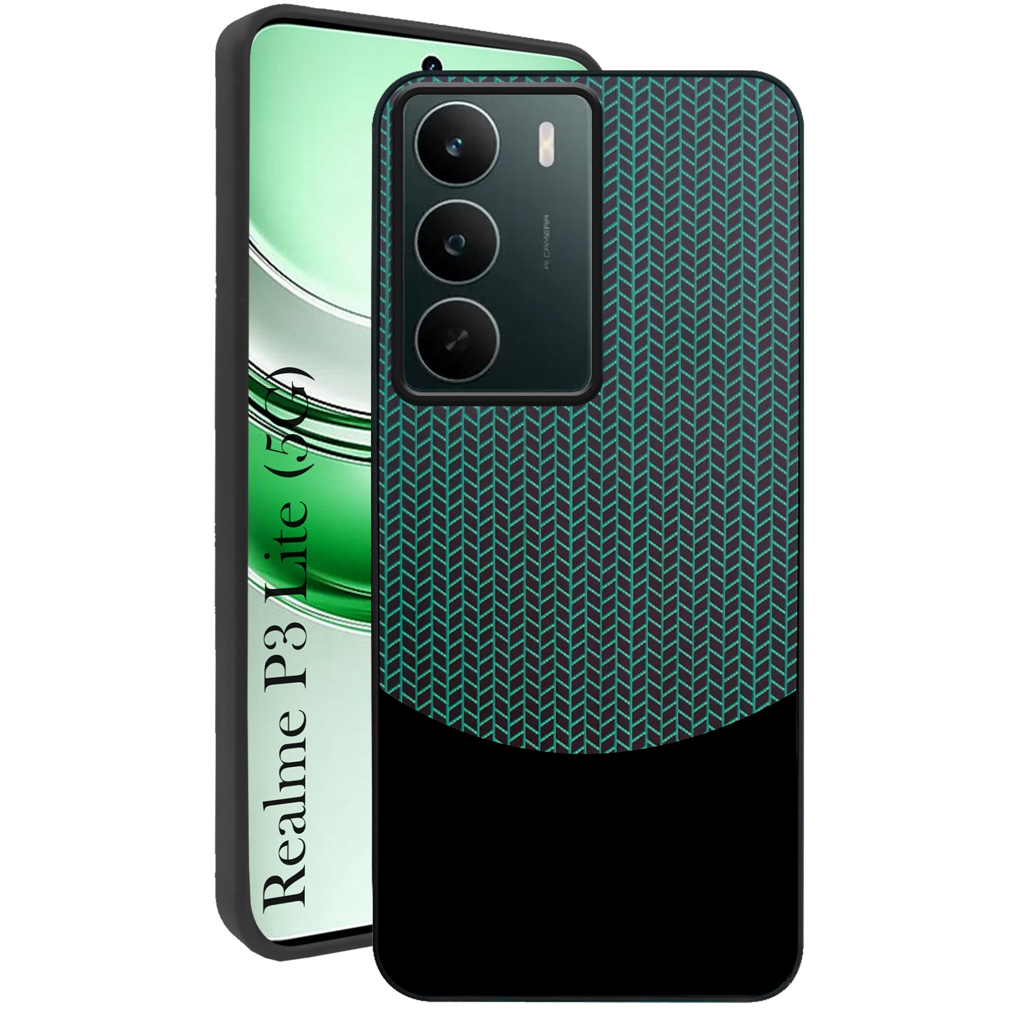 For Realme P3 Lite Back Cover Case (Premium Minimalist Professional Feel | Camera Protection Bump)