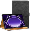 For Realme Pad 2 Lite 10.95 Inch RMP2402 Flip Cover Folio Cover (PU Leather | Multi-Angle Smart Stand | Card Storage Slots | Silicone Back Pouch)