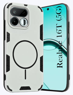 For Realme 16T 5G Back Cover Case (Slim Hybrid Armor | Shockproof Camera Protection | Rugged Dual Layer)