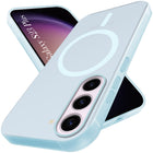 For Samsung Galaxy S23 Plus Back Cover Case Crystal (Frosted Matte Feel | MagSafe Compatible Wireless Charging)