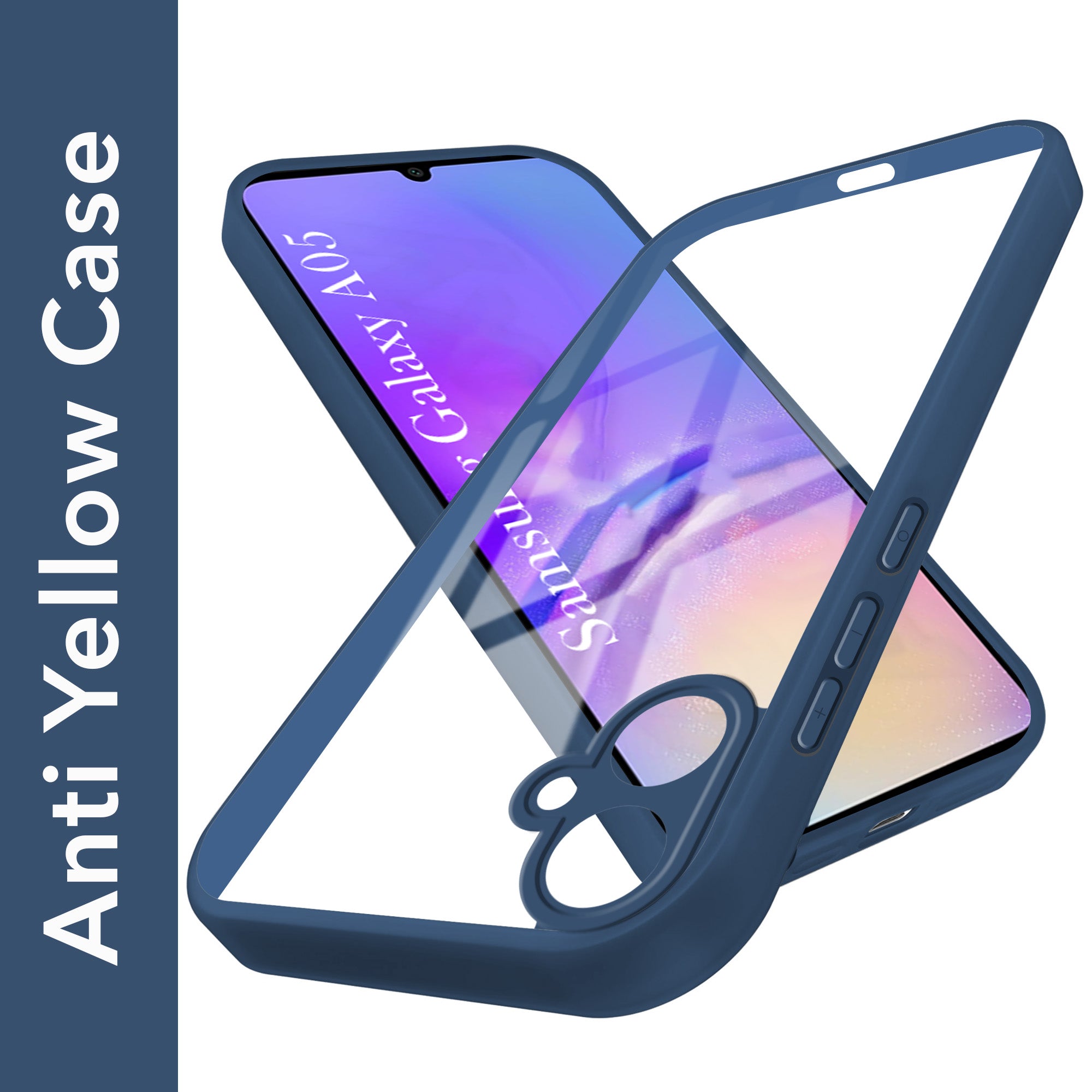 For Samsung Galaxy A05 Back Cover Case Ultra-Hybrid (Lifetime Anti Yellow | Anti Scratch | Crystal Clear Shockproof)