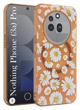 For Nothing Phone 3A Pro 5G Back Cover Case (Cute Floral Design | Flower Print for Girls | MagSafe Compatible Wireless Charging)