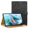 For Motorola Moto Tab G70 Lite 11 Inch Flip Cover Folio Cover (PU Leather | Multi-Angle Smart Stand | Card Storage Slots | Silicone Back Pouch)