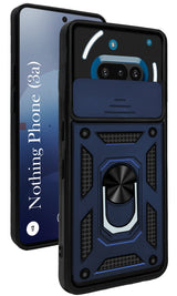 For Nothing Phone 3A 5G Back Cover Case (Hybrid Dual Armor Polycarbonate)