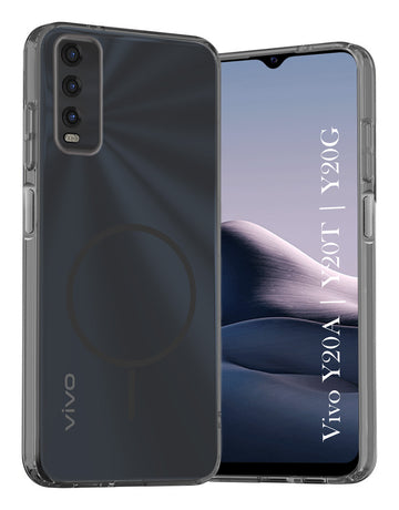 For Vivo Y20A | Y20T | Y20G Back Cover Case Silicone (Slim Paper Thin | Camera Protection Bump | Minimalist Professional | Soft Flexible)