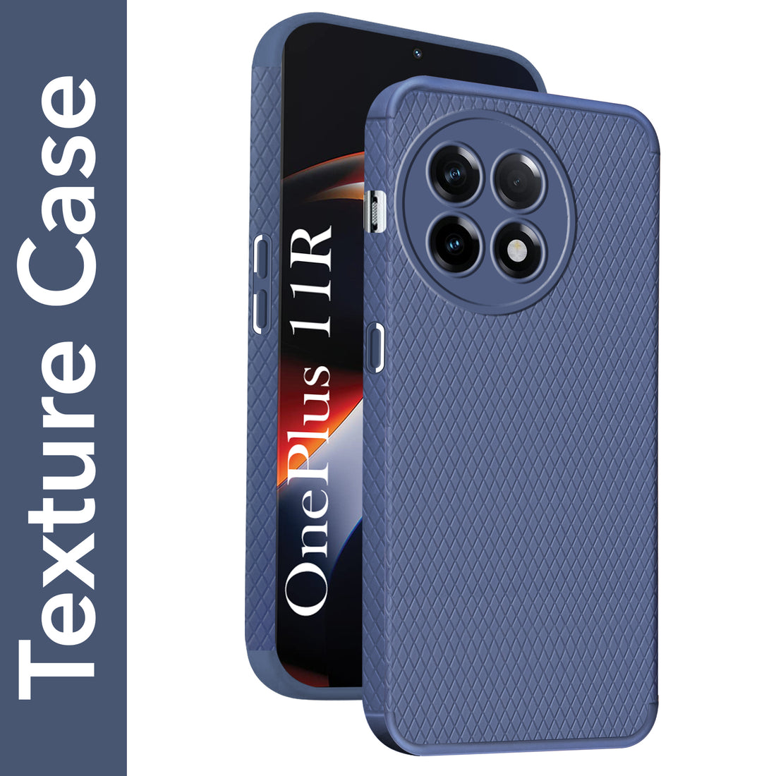 For OnePlus 11R Back Cover Case (Liquid Silicone | Side Grip | Camera Protection)