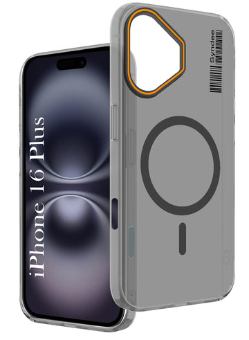 For Apple iPhone 16 Plus Back Cover Case (Soft Touch | Camera Bump Protection | MagSafe Compatible | Matte Finish)