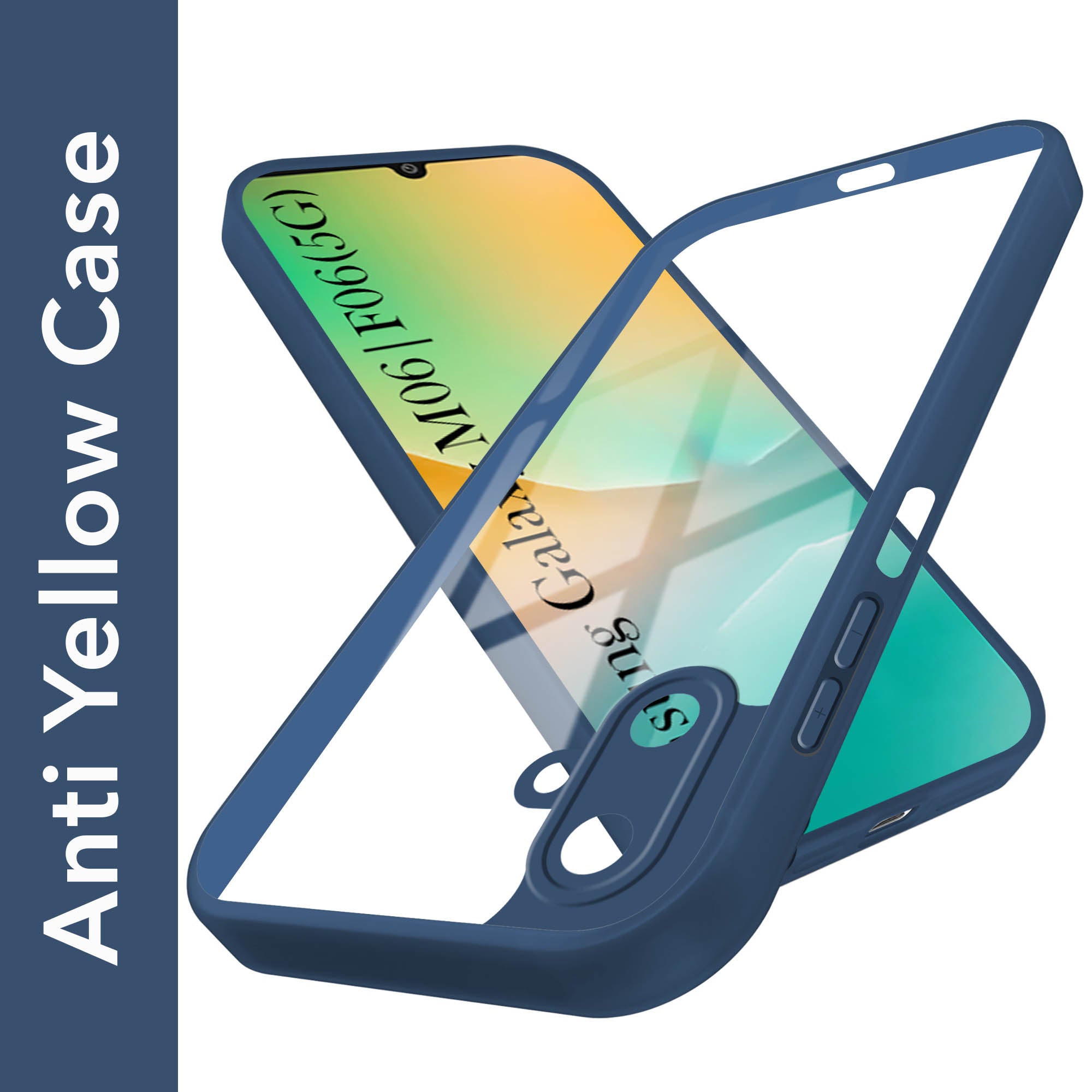 For Samsung Galaxy F06 | Samsung Galaxy M06 Back Cover Case (Lifetime Anti Yellow | Anti Scratch | Crystal Clear Shockproof)