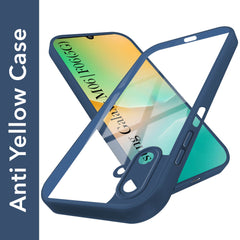 For Samsung Galaxy F06 | Samsung Galaxy M06 Back Cover Case (Lifetime Anti Yellow | Anti Scratch | Crystal Clear Shockproof)