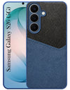 For Samsung Galaxy S26 5G Back Cover Case (Dual PU Leather Stitch | Professional Minimalist | Soft and Flexible)